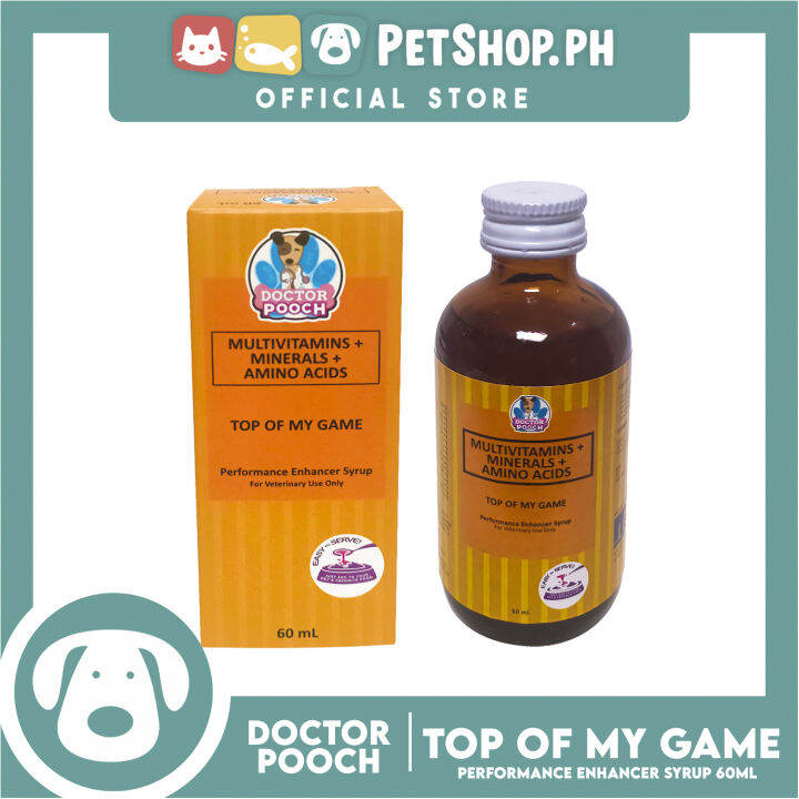 Doctor Pooch Multivitamins, Mineral And Amino Acids 60ml (Top Of My