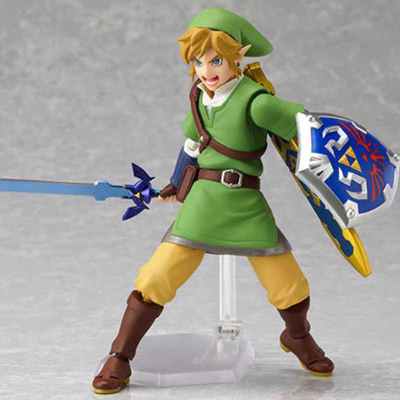 14ซม. Legend Of Zelda Skyward Link Action Figure Figma 153เปลี่ยนอุปกรณ์เสริม Pvc รุ่น Chidren วันเกิดของขวัญ