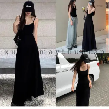 Đầm maxi thun dáng dài tay ngắn trơn xoè tròn xẻ tà gợi cảm T953  Giá  Sendo khuyến mãi 125000đ  Mua ngay  Tư vấn mua sắm  tiêu dùng