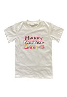 เสื้อยืดเด็กผู้หญิง Happy  1-7ขวบ สินค้าไทย