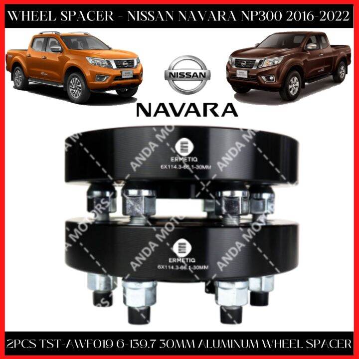 2PCS TSTAWF013 6HOLES 114.3 30MM ALUMINUM WHEEL SPACER NISSAN