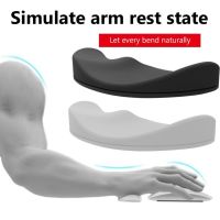 ที่วางข้อมือของเมาส์ซิลิโคนเบาะรองมือ Soft Pad ทนทาน Office Palm/Hand/Wrist Support Moves With Wrist Computer Mouse Pads-Deuiw