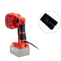 3W LED Work Light with USB Portable Outdoor Flashlight For Milwaukee 18V Li-Ion Battery Spotlight Not Including Battery