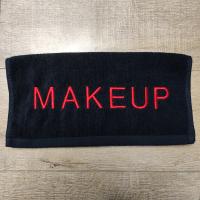 【CW】 Cotton Makeup 70x140cm Hand Embroidered Name