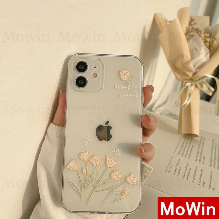 mowin-เคสไอโฟน-เคส-iphone-ซิลิโคนนุ่มเคสใสคุณภาพสูง-tpu-กล้องคุ้มครองเต็มรูปแบบเคสกันกระแทกดอกไม้สไตล์เรียบง่ายสำหรับ-iphone-13-pro-max-iphone-12-pro-max-iphone-11-pro-max-iphone-7-plus-iphone-xr-xs-m