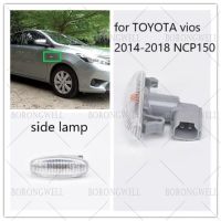 ไฟสัญญาณติดข้างรถยนต์สำหรับ TOYOTA Vios Gen3 NCP150 2014 2015 2016 2017 2018 1ชิ้น