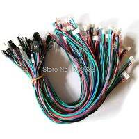 ◆๑⊙ custom FLEXIBLE SILICONE WIRE 300mm JST PH 2mm pitch 6 pin 4x 26AWG SILICONE WIRE connected to 4 dupont 2.54 wire harness