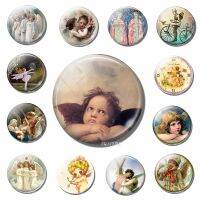 Angel 30 MM Fridge Magnet Lovely Elves Note Holder Magnetic Refrigerator Stickers Birthday Gift Christian Gift Home Decor