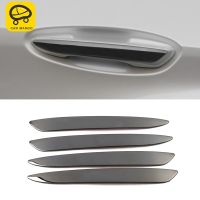 Carmango Car Essories Door Handle Bowl Wrist Chrome Cover Frame Sticker Trim Exterior Decoration For Lexus ES XZ10 2018-2022