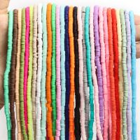 【CW】✻  350pcs 3x1mm Flat Round Polymer Clay Beads Heishi Loose Spacer for Jewelry Making Necklace Supplies