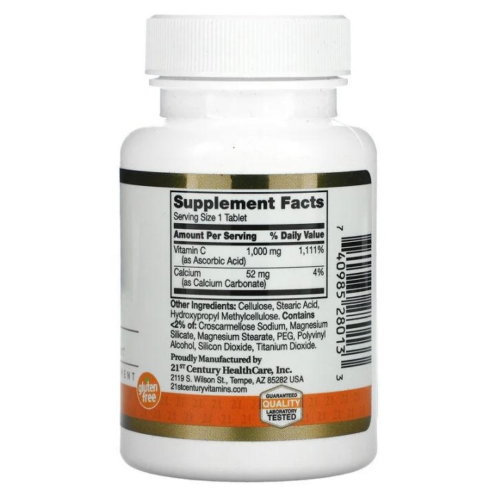 vitamin-c-1000-mg-60-เม็ด-21st-century