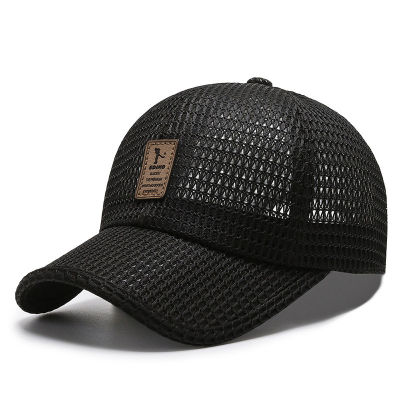 KUVN หมวกเบสบอลตาข่ายระบายอากาศได้ดีสำหรับผู้หญิงผู้ชายหมวกเล่นกอล์ฟตกปลาเทนนิสแฟชั่นหมวกกีฬาปานามา