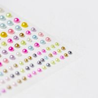 [COD] diamond stickers magico childrens pearl drill Moji adhesive nail nails
