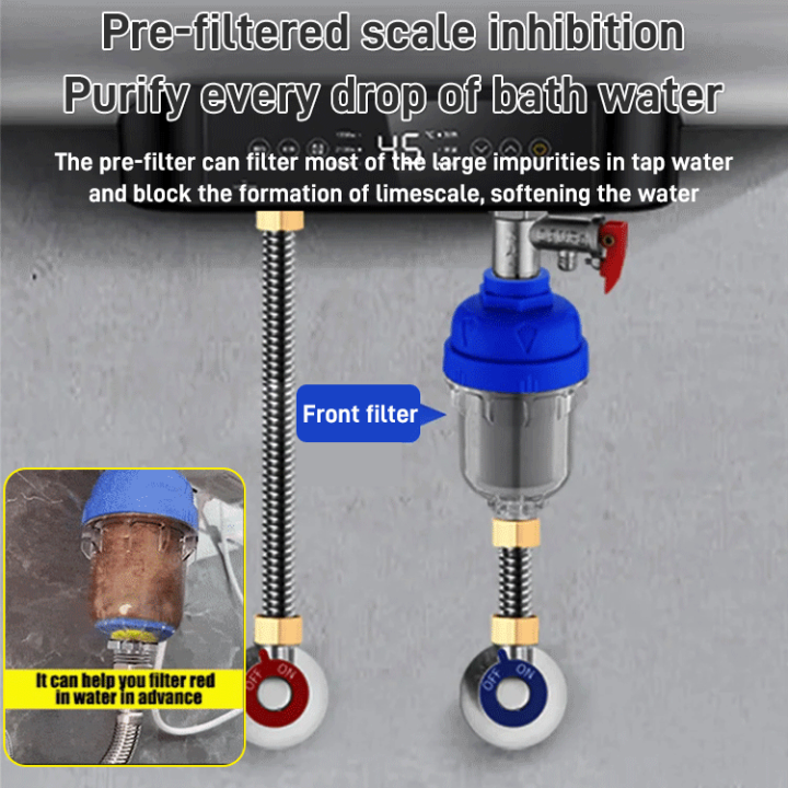 Removable Coarse Filter Equipment Multifunctional Water Heater Filter