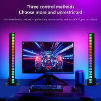 RGB Rhythm Light Bar Music Sound Control Pickup Ambient LED Lamp Voice Control Strip light Atmosphere Lamps светильник lampara