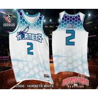 HORNETS WHITE INSPIRED JERSEY FULL SUBLIMATION PRINT