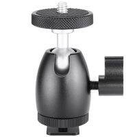 Mini Ball Head with Lock and Hot Shoe Adapter Camera stent