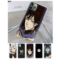 T-23 Black Clover โปร่งใส อ่อนนุ่ม ซิลิโคน TPU เคสโทรศัพท์ หรับ iPhone 13 14 G9 Moto 12 G8 Play Mini SE Power Max Plus Pro