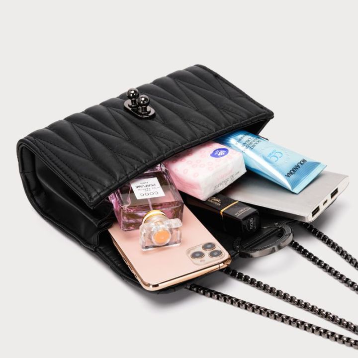 กระเป๋า-baguette-2023-แฟชั่นใหม่ร้อยเน็ตไอดอลยอดนิยมกลิ่นเล็ก-ๆ-น้อย-ๆ-กระเป๋าโซ่-linge-กระเป๋าสะพายแฟชั่นสำหรับผู้หญิง