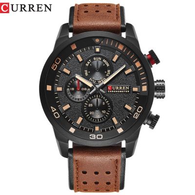 CURREN top brand design new fashion casual cool sport man clock military army business wrist quartz male luxury gift watch