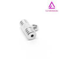 CJ-Beads แคปซูนห่วงลาย A40 สำหรับจบงานสร้อย เครื่องประดับ รุ่นพิเศษ มีห่วงด้านหลังเพิ่ม (ยาว 15.5มิล)