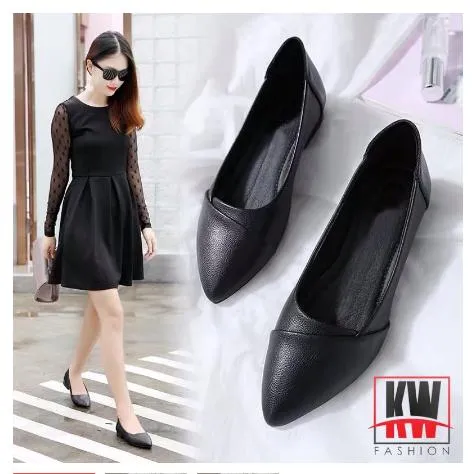 formal black womens shoes