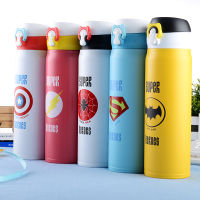 500 Ml Thermos Bottle Creative Stainless Steel Cute Children School Tumbler Vacuum Flask Water Bottle Garrafa De Agua Infantil