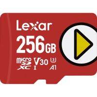 Lexar Play 256GB Micro SDXC Class 10 150เมกะไบต์/วินาทีสำหรับ Nintendo Switch และอุปกรณ์เล่นเกม