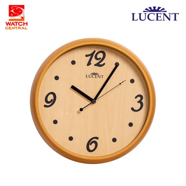 Lucent 2288 C Wood Frame Analog Wall Clock Lazada PH