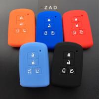 huawe ZAD Silicone Car Key Cover Case Holder for Toyota Sienta Alphard Voxy Noah Esquire Vellfire Harrier 4 Buttons Remote Key