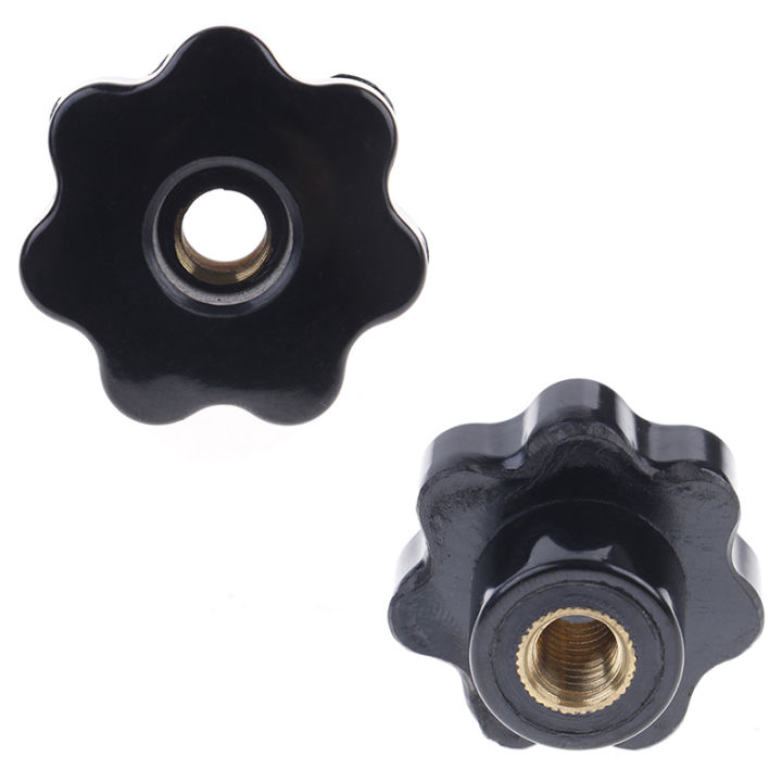 lowest-price-mh-พลาสติก-m4-m5-m6-m8ด้ายหญิงเจ็ด-star-shaped-head-clamp-nuts-knob