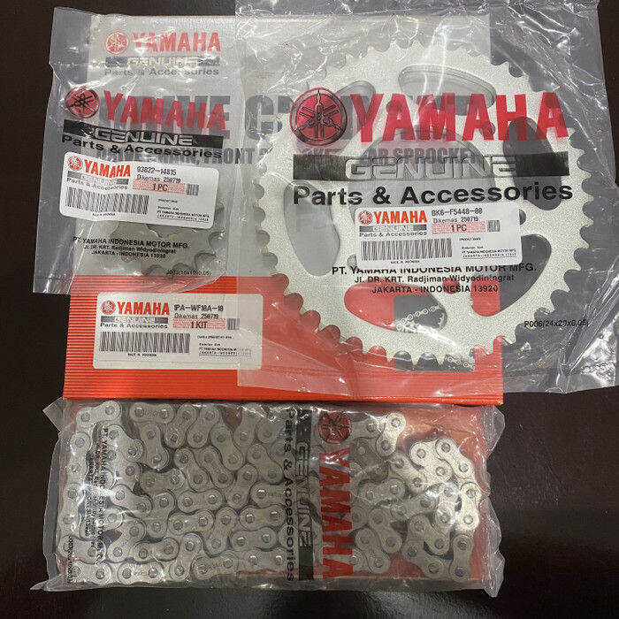 1PA Gearset Gear Set Rantai Gir Paket Motor Girset Vixion New Baru NVL