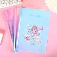 【hot】 cute folder transparent folder for student exam materials office