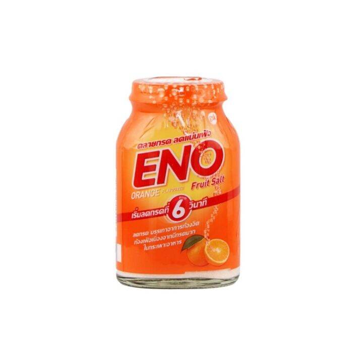 ENO (ORANGE FLAVOURED) FRUIT SALT EFFERVESCENT POWDER 100 G อีโน รสส้ม