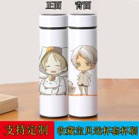 YY♈ Natsume Friend Account Thermos Cup Cat Teacher Peripheral Anime Two-Dimensional Water Cup Stainless Steel Thermos Cup