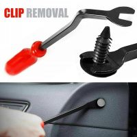 Screwdriver Clip Tools Interior Accessories Auto Fastener ToolsPlastic Fastener Car Door Panel Nail Puller Interior Trim Panels