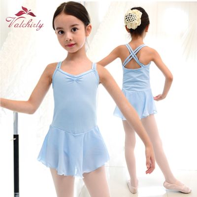 ✘❏ஐ Girls Ballet Dance Dress Tutu Leotard Kids Wear Children Performance Costumes Ballerina Skill Use Soft Lace Skirt