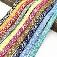 【hot】！ 2 yards 13mm Ethnic Embroidery Trim Accessories Embroidered Fabric