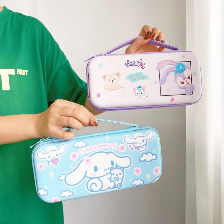 new-handbag-shockproof-cartoon-pok-mon-pikachu-storage-game-consol