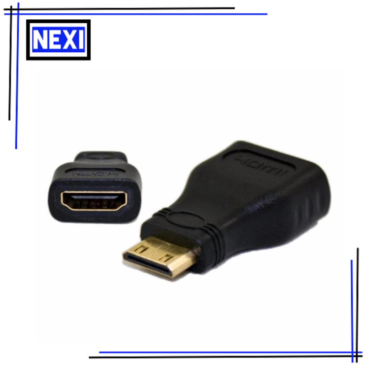 Hdmi To Mini Hdmi Adapter Gold Plated 1080p Mini Male Hdmi To Standard Hdmi Female Lazada Ph