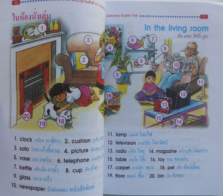 dictionary-english-thai-พจนานุกรมคำศัพท์-อังกฤษ-ไทย-ป-1-6-ปกยีราฟ-เสริมวิทย์