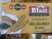 Freeship Thùng 48 hộp sữa lúa mạch Có Canxi B FAST 180ml