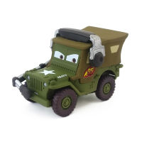 【New-store】 The Pie Mart Pixar รถยนต์ Sarge พร้อมชุดหูฟังรถของเล่นเหล็กหล่อของขวัญสำหรับเด็ก1:55แบรนด์ใส่และ Gratis Ongkir