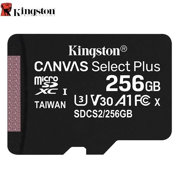 kingston-canvas-select-plus-microsd-card-256gb-class10-ของแท้ประกันศุนย์