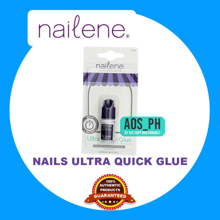 Nailene Ultra Quick Nail Glue 0.10 oz Lazada PH