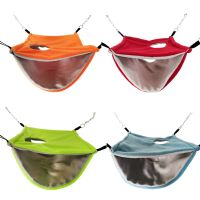 [COD] Honey bag warm double-layer interlayer hammock parrot hanging squirrel sleeping pet supplies hamster