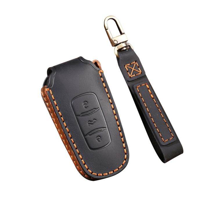 car-key-pouch-leather-case-cover-fob-holder-keychain-keyring-shell-for-geely-atlas-nl3-ex7-emgrand-x7-emgrandx7-suv-gt-gc9-borui