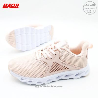 BAOJI ของแท้ 100% รองเท้าผ้าใบหญิง รองเท้าวิ่ง รุ่น BJW511 (ดำ /เทา/ ฟ้า/ ชมพู) ไซส์ 37-41