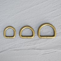 1 Pcs 15mm/20mm/25mm Metal High Quality Hand Bag Purse Strap Belt Dog Collar Chain Web D Ring Buckle DIY Accessories