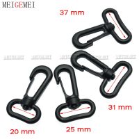 【CC】♦  5pcs Plastic Hooks Swivel buckle Webbing 20mm 25mm 31mm 38mm accessories